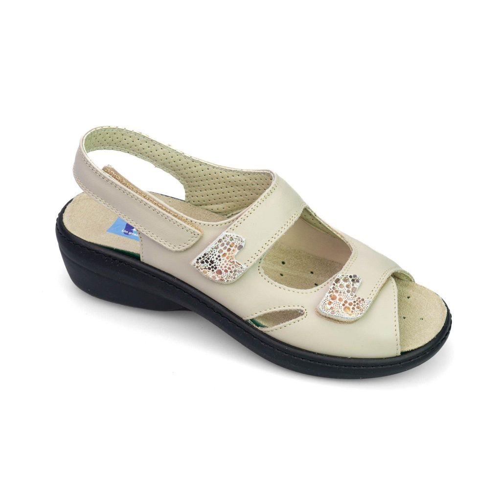 PodoWell DINA Hallux-valgus-Sandalen für Damen, beige, Produktbild 