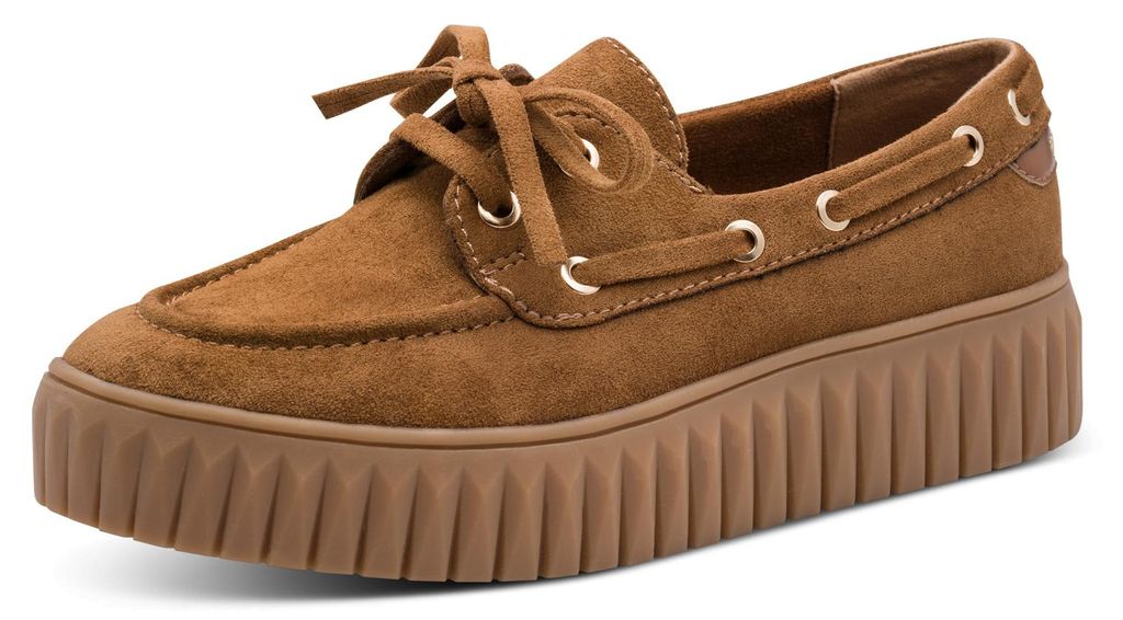 Marco Tozzi veterschoenen, bruin, maat 37 Productafbeelding 