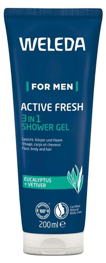 Dla mężczyzn - 3w1 Duschgel Active Fresh 200ml Zdjęcie produktu 
