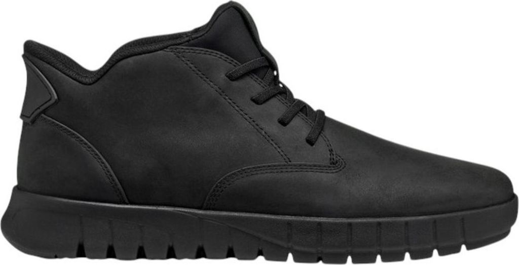 Geox Flexy Schnürstiefel Schwarz in Gr. 45