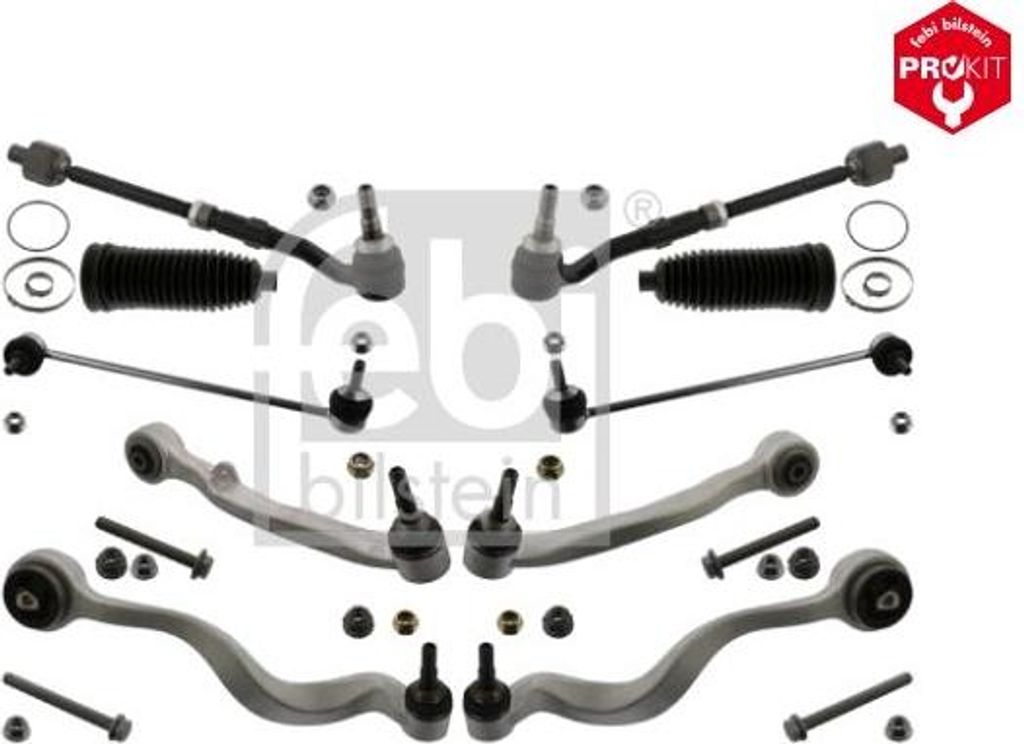 FEBI BILSTEIN 46318 Querlenker, Radaufhängung OE 31122347963 kompatibel mit 5er E60, 5er E61