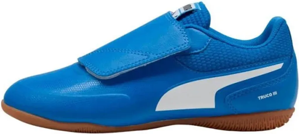 Chaussures de futsal Puma performantes et légères bleues taille 28 - 2