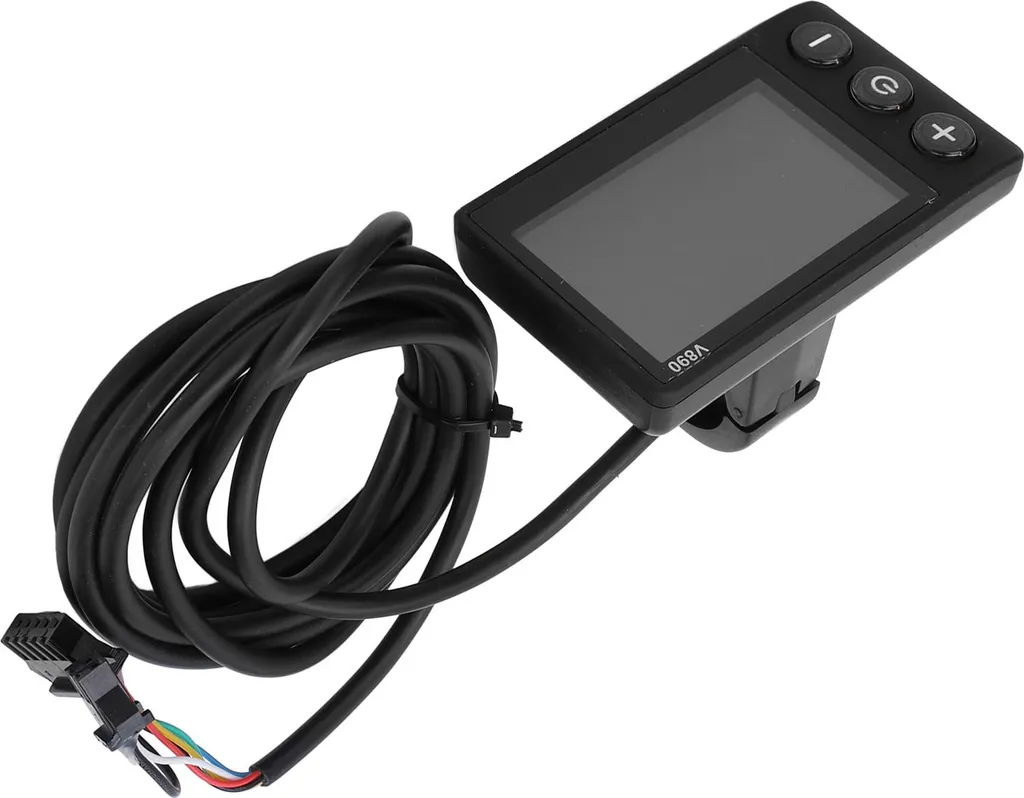 Écran LCD Vélo Électrique Multi-Tension avec Support de Montage Robuste
