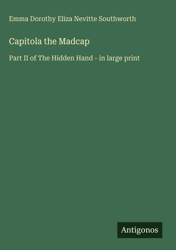 Capitola the Madcap
