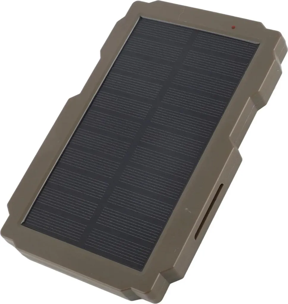 Panneau solaire pour caméra de chasse 3000 mAh avec support rotatif