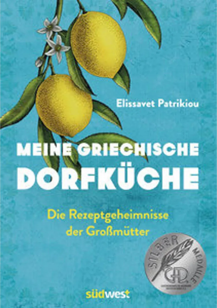 Livre de cuisine Meine griechische Dorfküche pour recettes du terroir