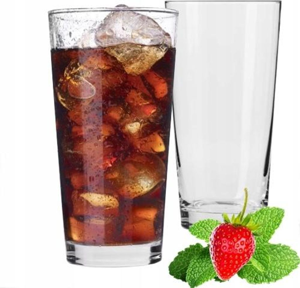 KROSNO Gläser 6x350ml LONGDRINK FÜR GETRÄNKE WASSER SÄFTE Produktbild 