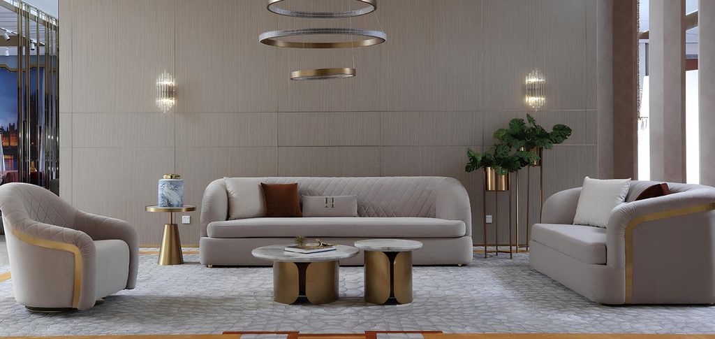 Designer Rund Couchtisch Wohnzimmertisch Kaffeetisch Sofa Tisch Beistell Marmor