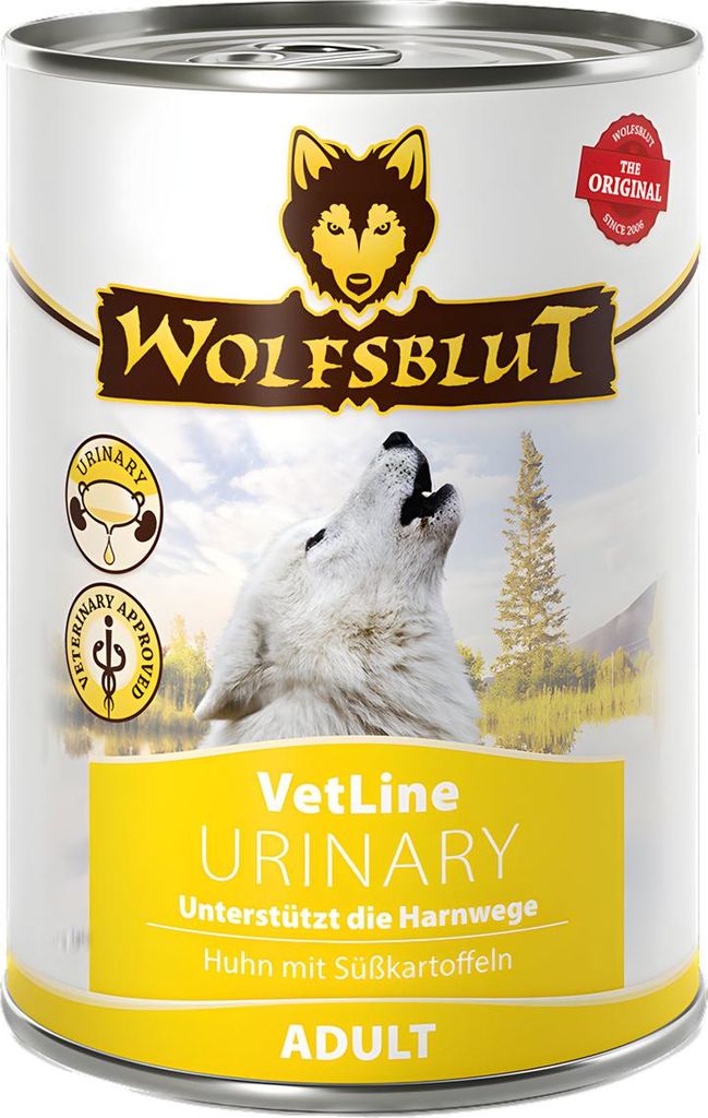 Wolfsblut VetLine Urinary, Adult, jede Rasse, Huhn, Produktbild 