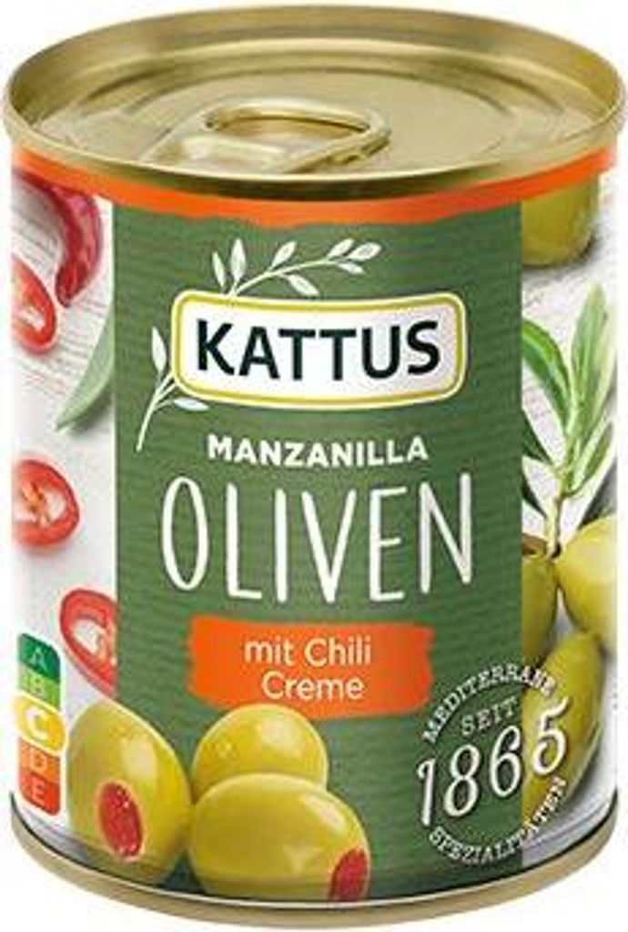 Manzanilla Oliven mit Chilicreme Produktbild 