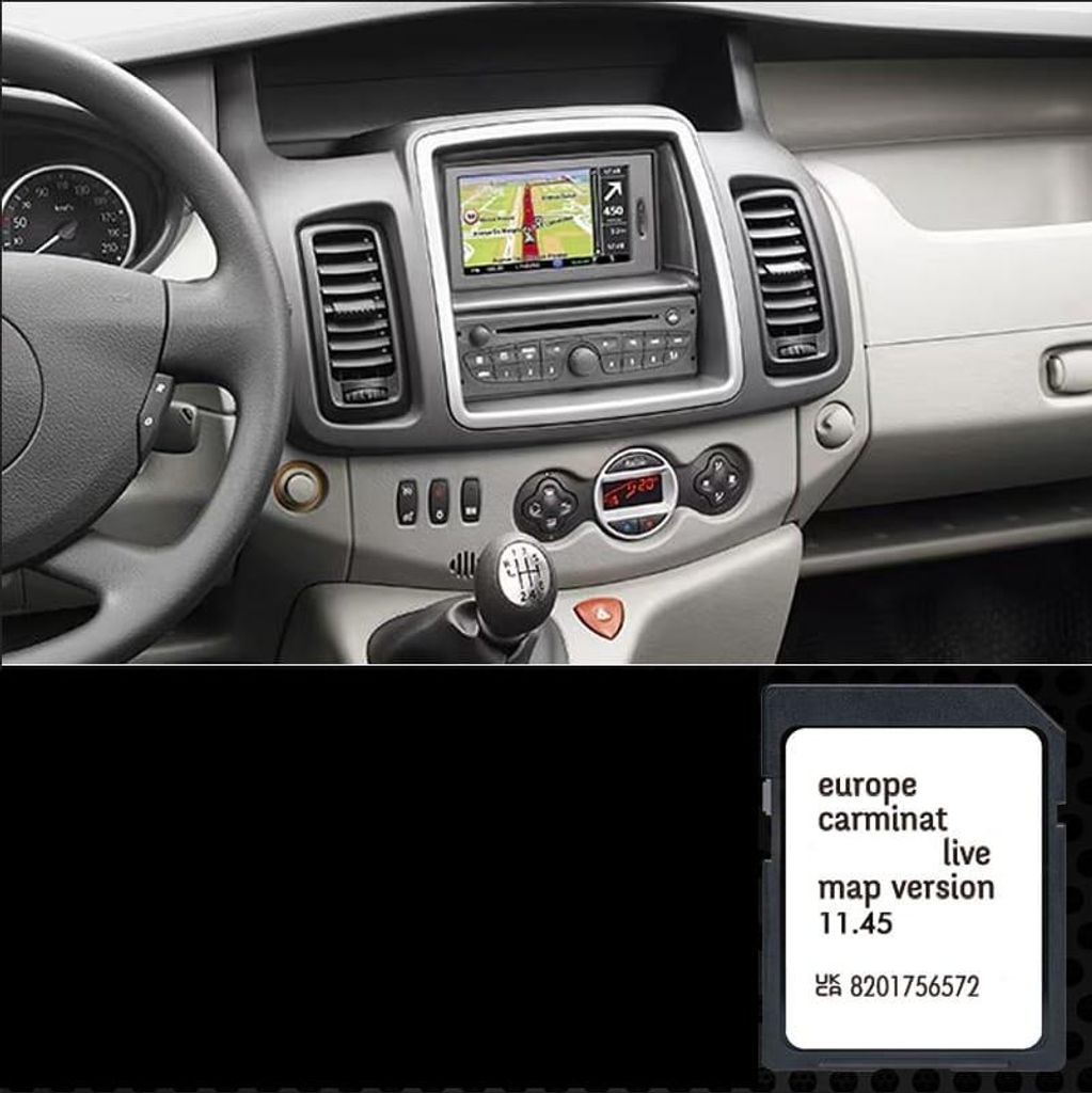 Carte SD Navigation GPS Europe 2025 - 11.45 - Compatible Image du produit 