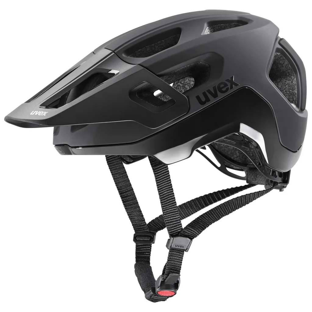 Casque Uvex React réglable noir mat 59-61 cm avec ventilation optimisée
