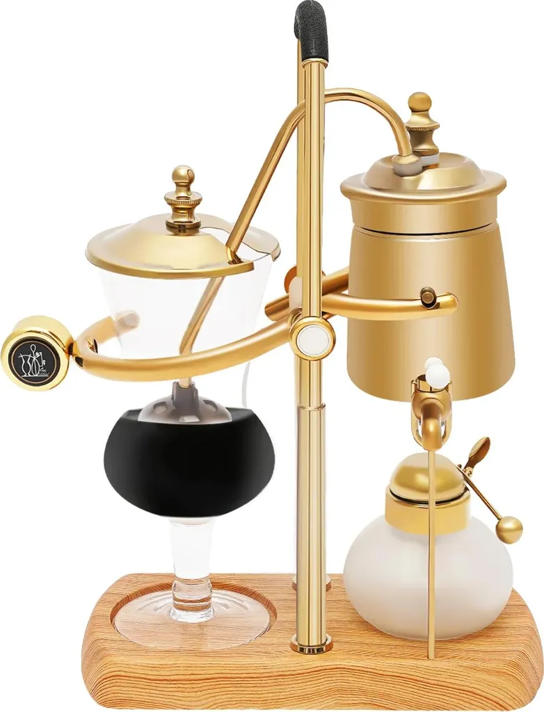 Cafetière siphon or : retrouvez l'arôme pur sans amertume ni résidus