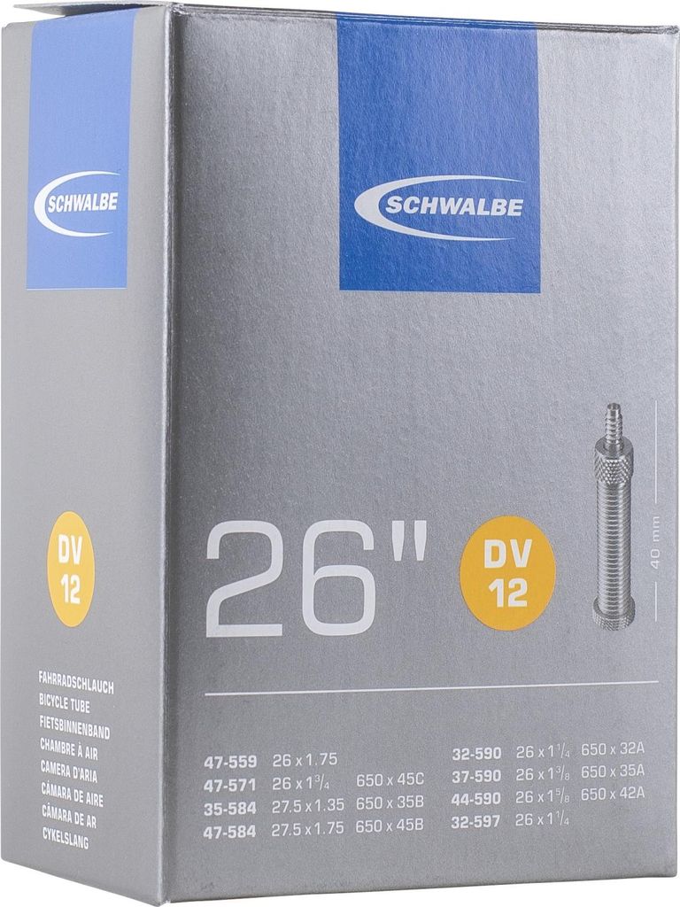 Schwalbe | 26 Zoll Schlauch 30/47-559/597 DV12 Produktbild 