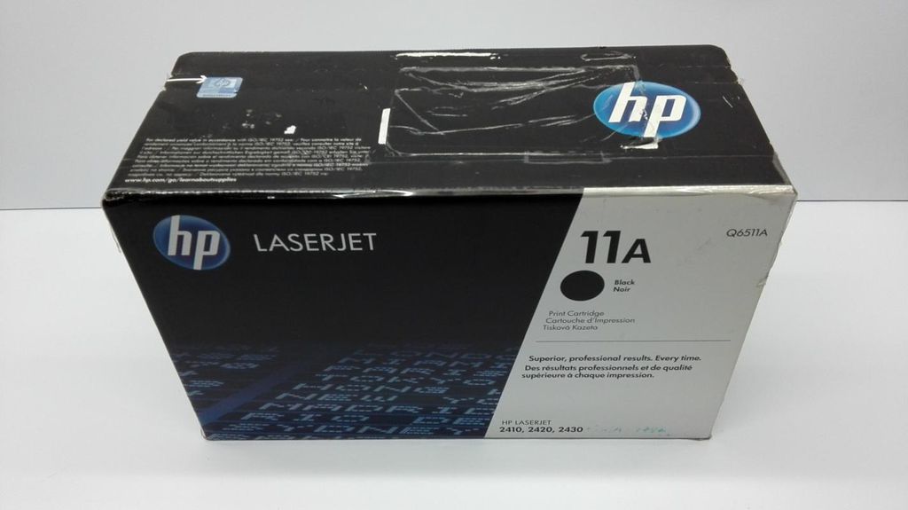 HP 11A Black Original LaserJet Toner Cartridge, 6000 Produktbild 