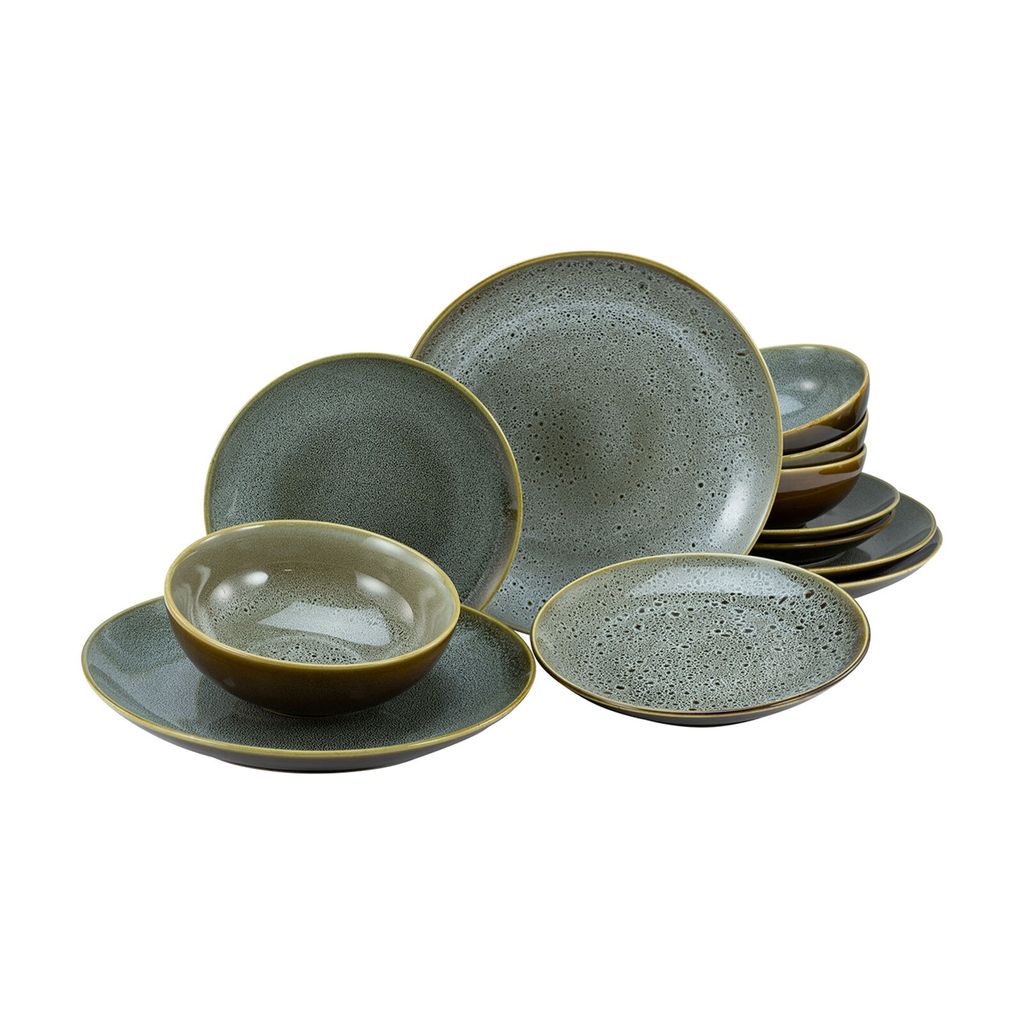 CreaTable, 23678, Reactive Nostalgic Cognac, Tellerset Obrázok produktu 