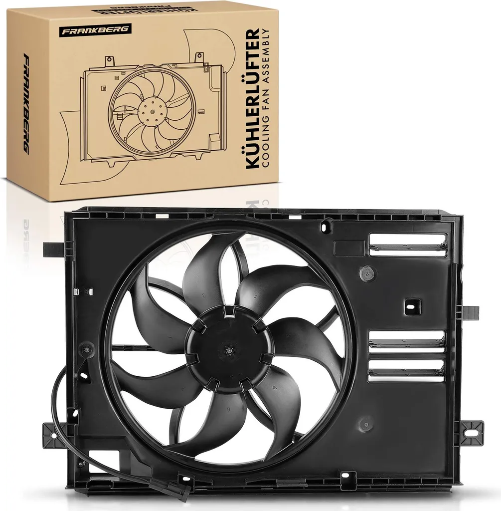 Ventilateur Radiateur Frankberg Robuste pour Peugeot 308 et DS Models