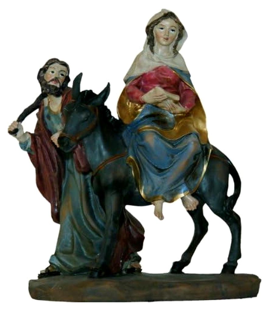 Herbergsuche, Höhe 12 cm, handbemalt