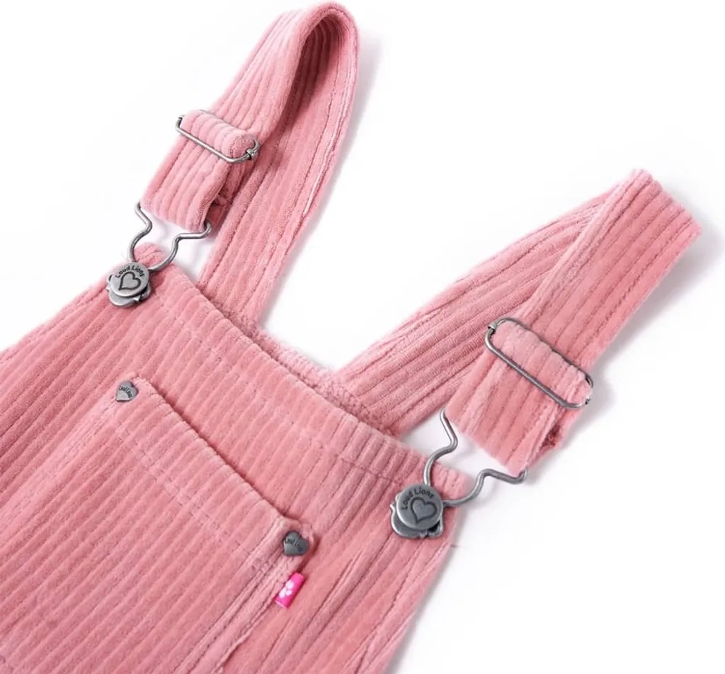 Robe velours côtelé rose clair taille 92 - Matière douce et durable - 3