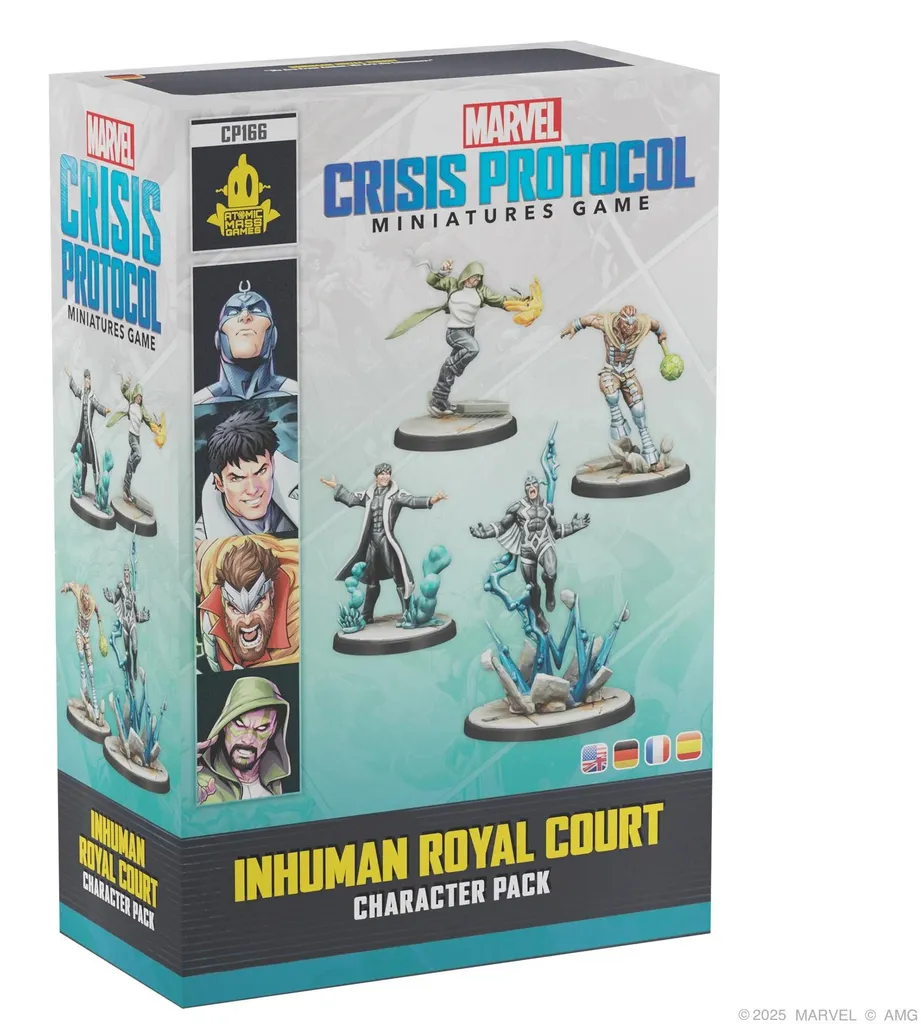 Marvel Crisis Protocol Cour royale Inhumaine - Kit 4 Figurines CP166