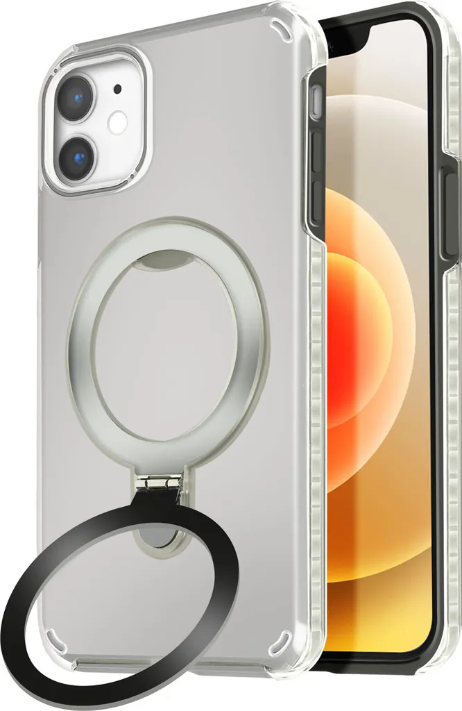 Test Custodia Avizar iPhone 12 MagSafe Nera Antiurto con Supporto