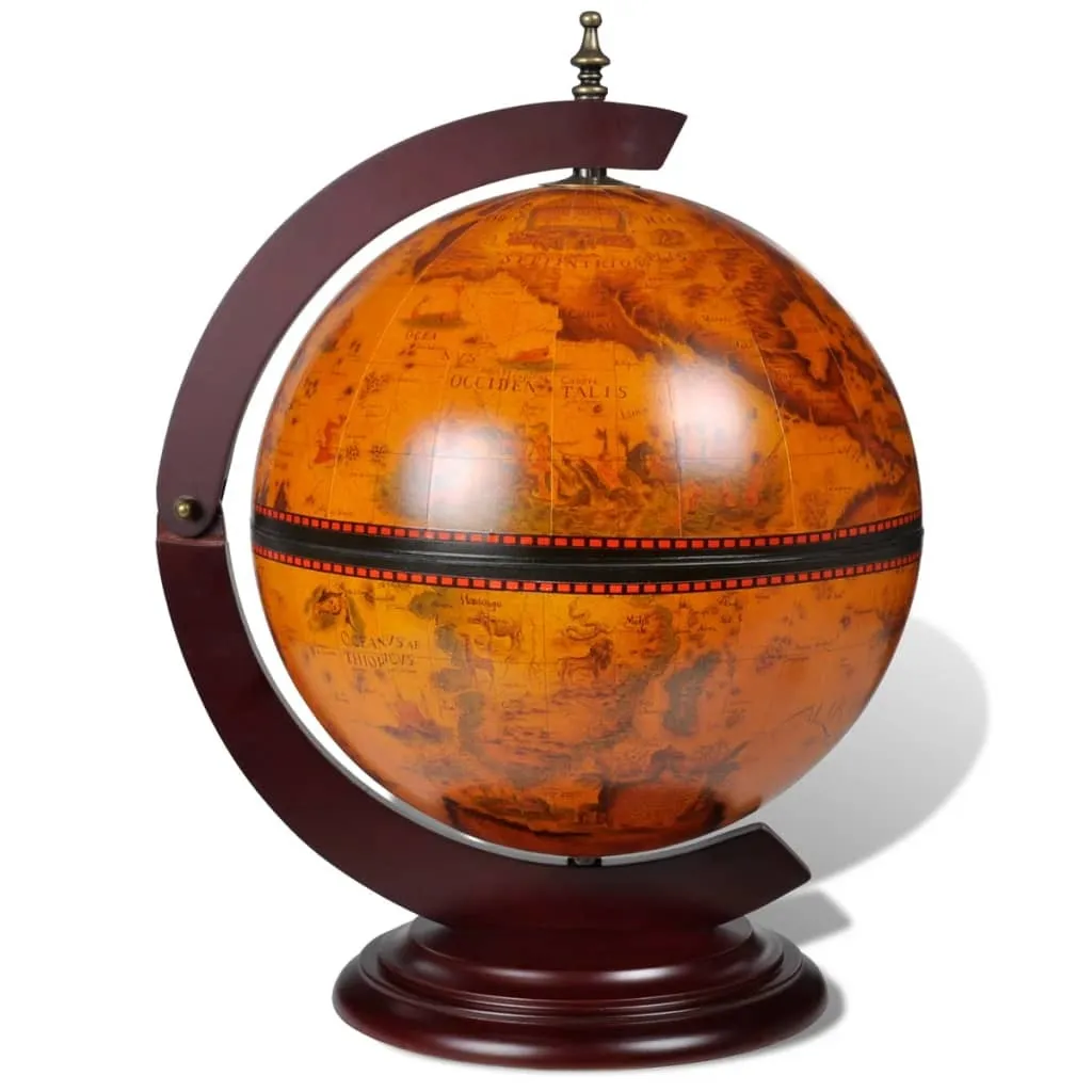 Rangement bouteilles discret globe en eucalyptus anti-poussière - 2