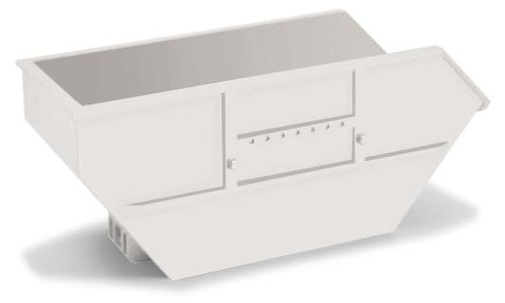 Herpa Z Zurüstteil Absetzmulde klein (2 St.) weiß 054652