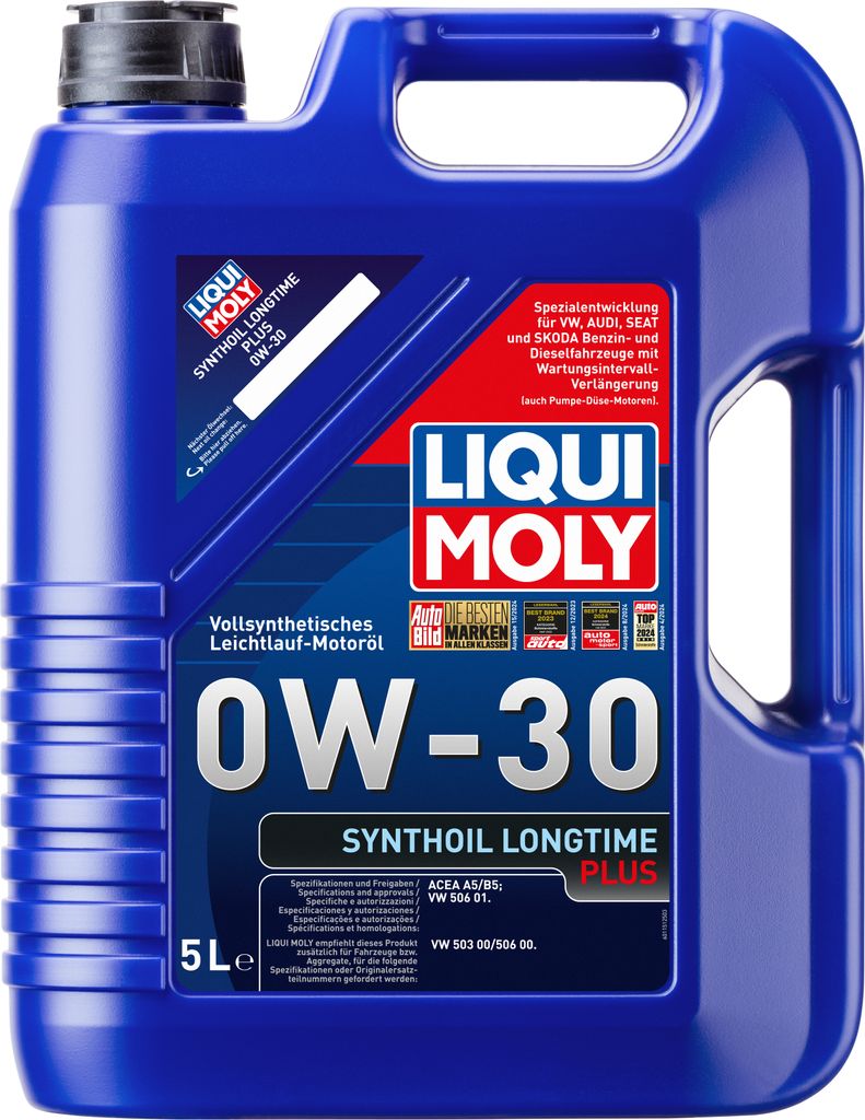 Liqui Moly Synthoil Longtime Plus 0W-30 5 l Immagine del prodotto 