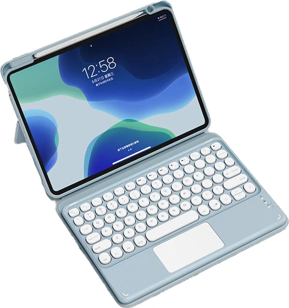 Custodia Tastiera iPad 10 2022 INF - Blu - Protezione e Scrittura