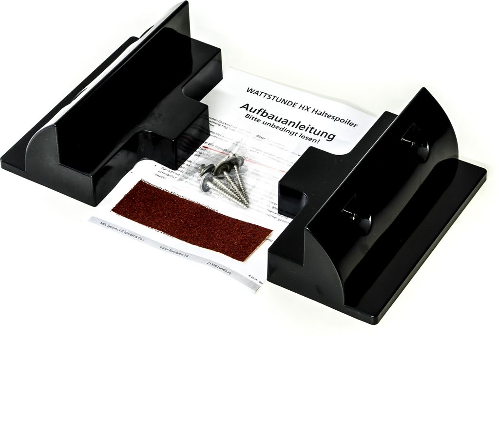 WATTSTUNDE Haltespoiler Verbinder schwarz