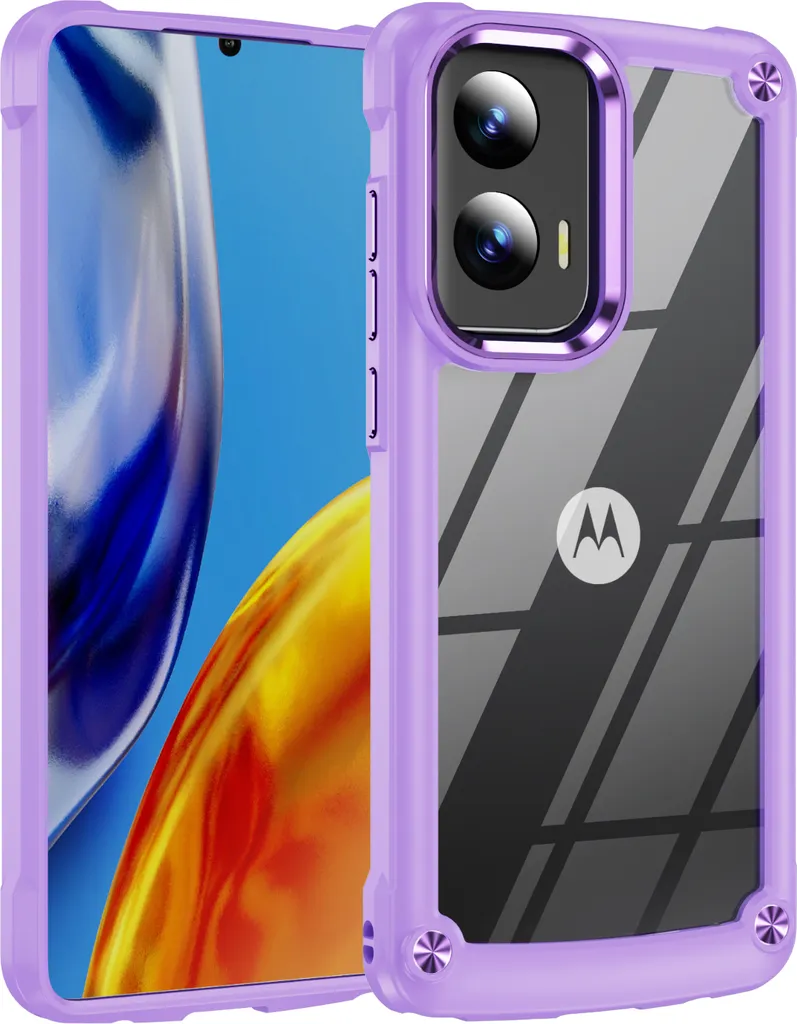 Cover Moto G Stylus 5G 2024 per Famiglie | Protezione Viola Sicura