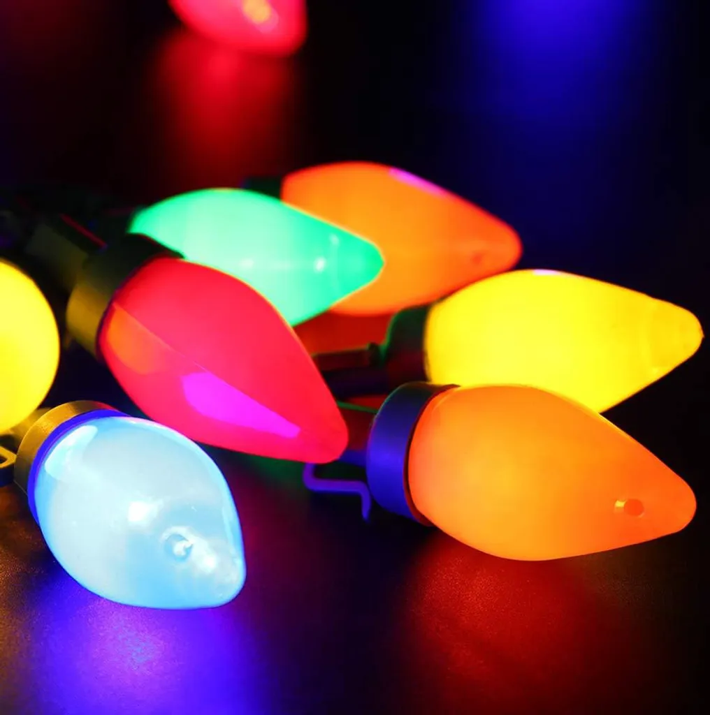 Guirlande lumineuse LED 7m multicolore étanche avec télécommande Noël - 8