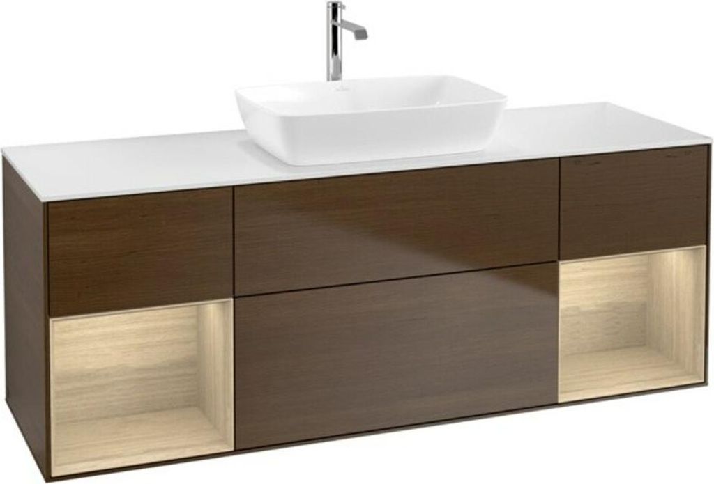 Villeroy & Boch F861PCGN Waschbeckenunterschrank Finion F86