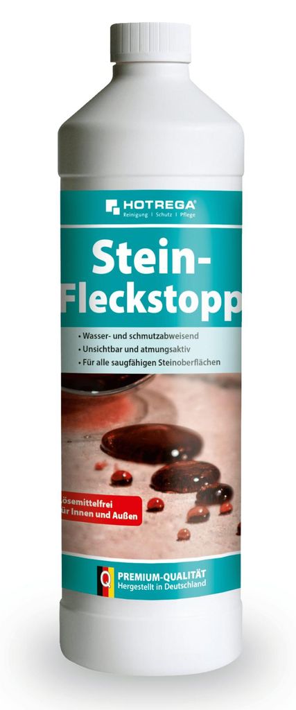 HOTREGA Stein Fleckstopp 1L - lösemittelfreie Imprägnierung Produktbild 