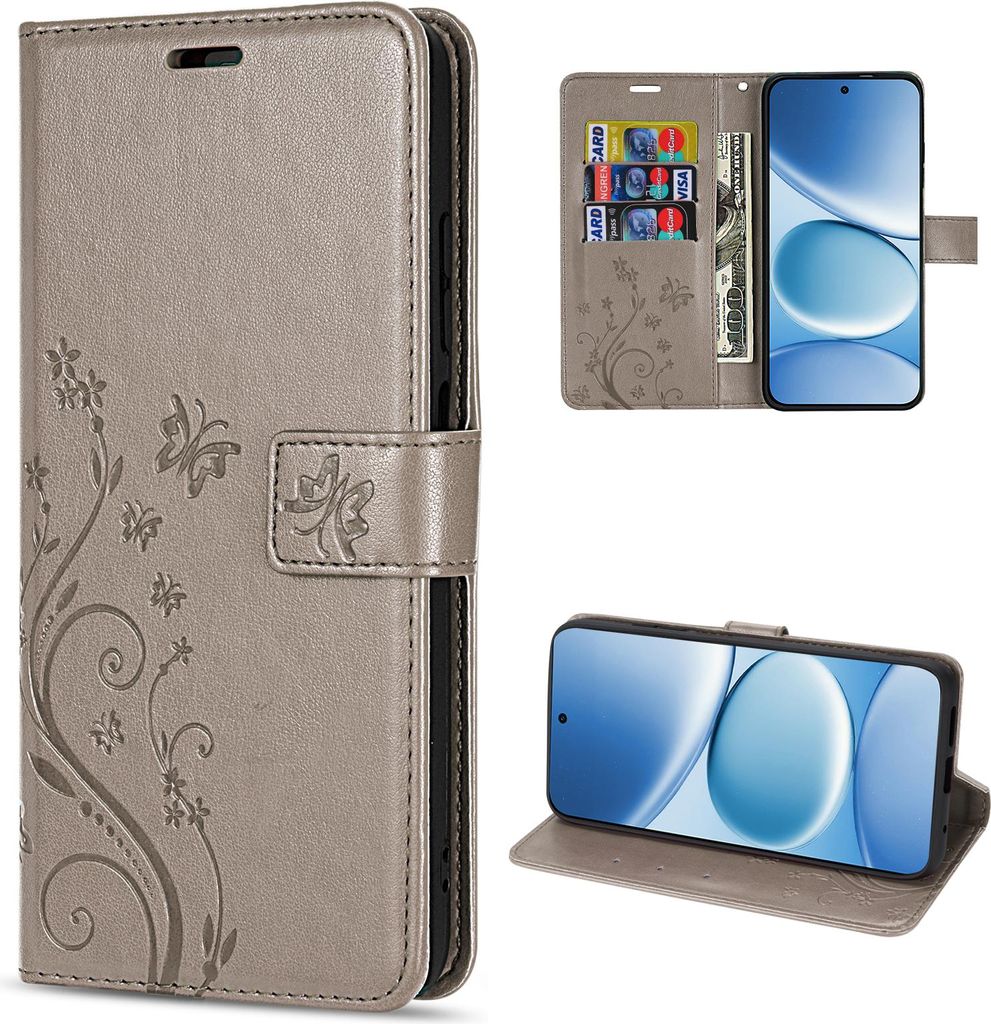 Hülle für Xiaomi Redmi Note 15 Pro 4G Handyhülle Wallet Produktbild 