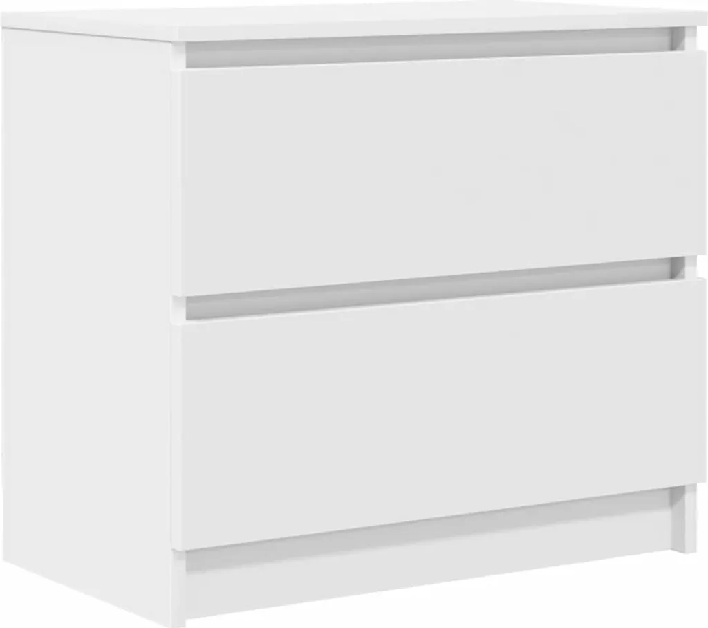 Mobile TV Bianco SYFAX™ 60x35x54 cm | Design Moderno Multistrato