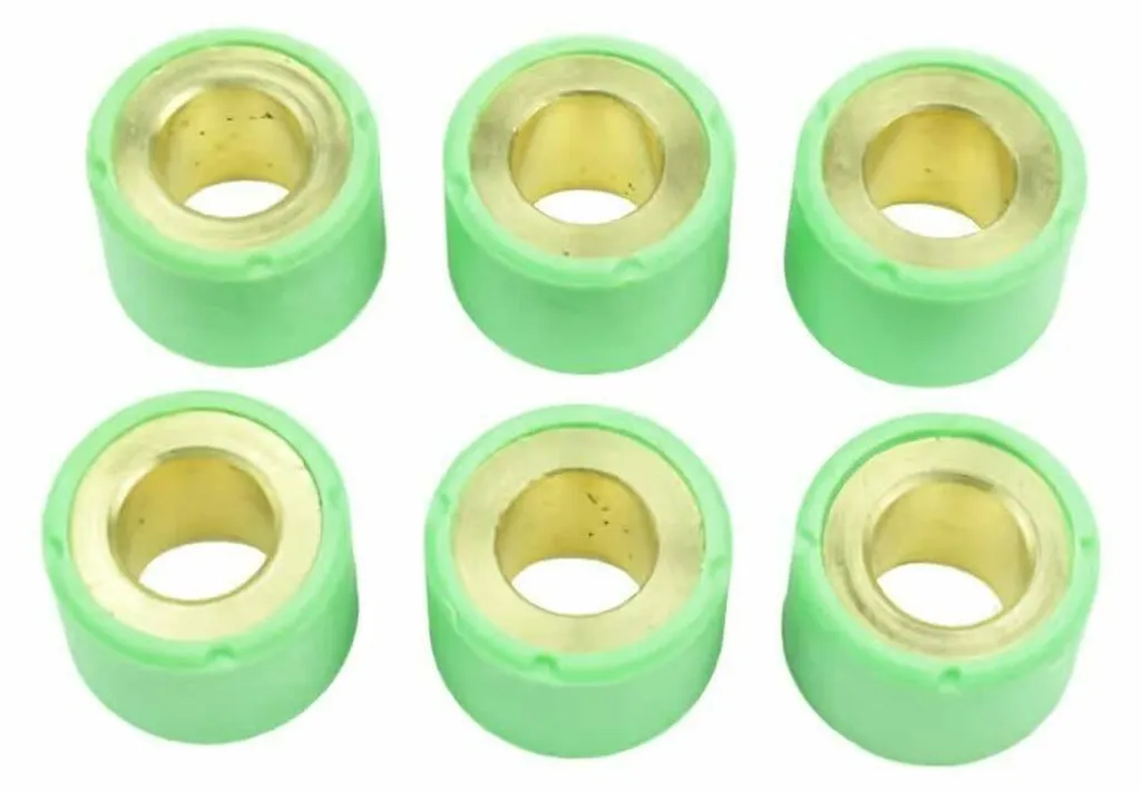 Galets Athena 24x18mm 23gr : fini l'usure de variateur - 6 pièces