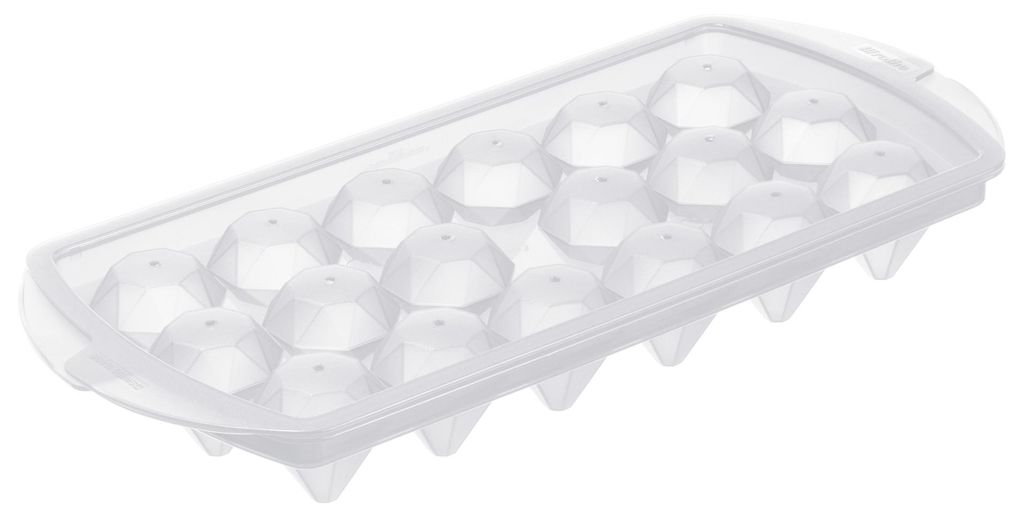 Rotho Eiswürfelform Diamond 23,6 x 12,2 cm transparent