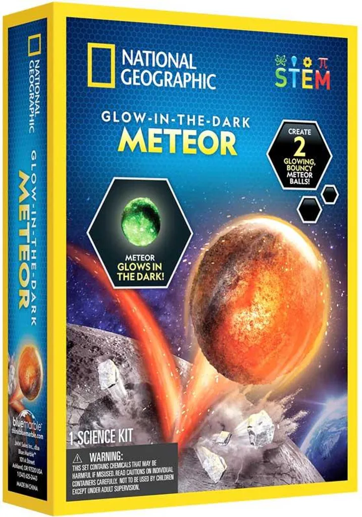 Météore Fluorescent à Fabriquer Soi-même - Kit de Science Créatif Enfant