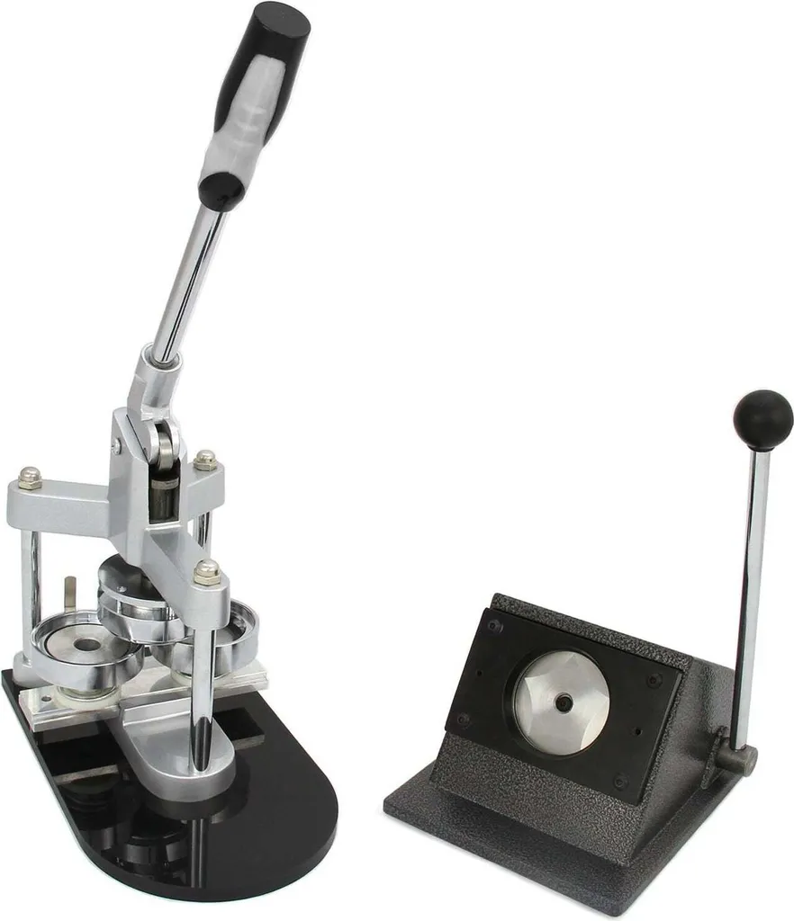 Machine à badge 25mm en métal robuste avec coupe-papier de précision