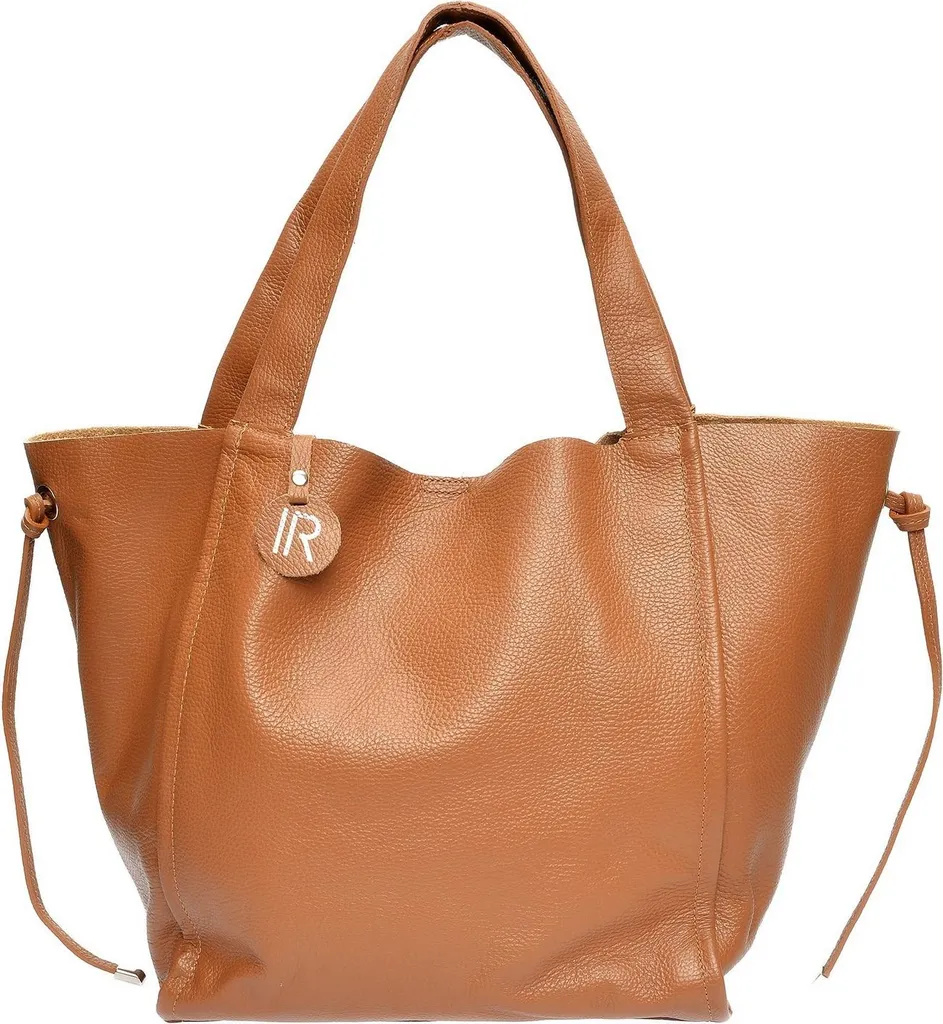 Sac fourre-tout Tote bag pour femme active coloris Cognac format pratique