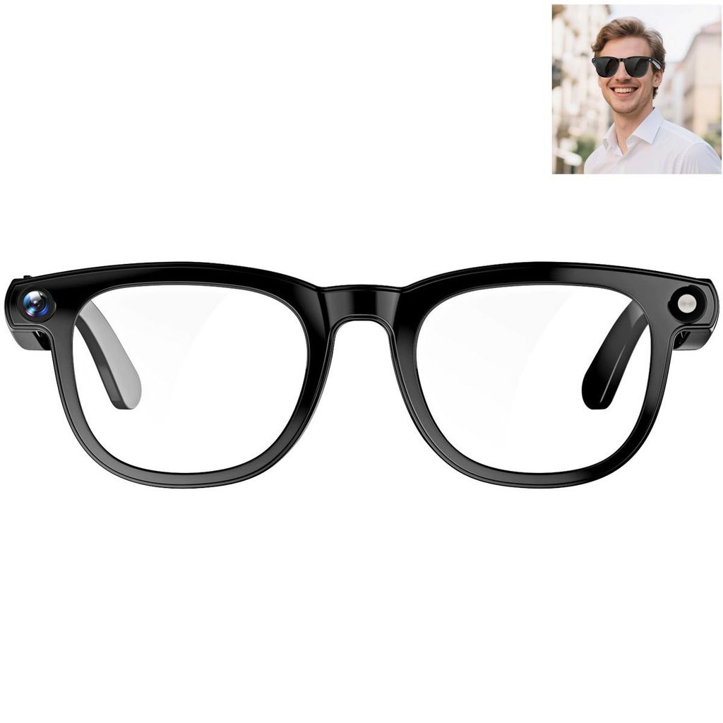 Ai smart brille 1200w kamera, hd aufnahme, übersetzung, Produktbild 