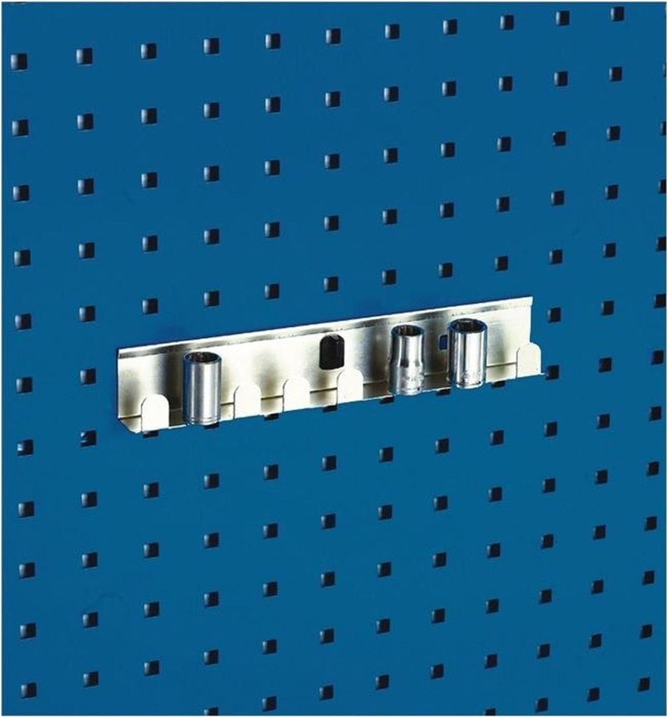 Porte-clés à douille l.270mm 8 logements pour douilles 1/2 Image du produit 