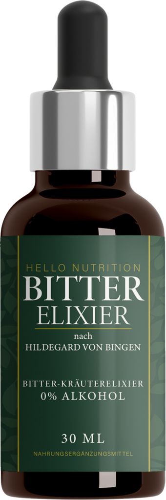 Hello Nutrition® | Bitter Elixier | Tropfen Produktbild 