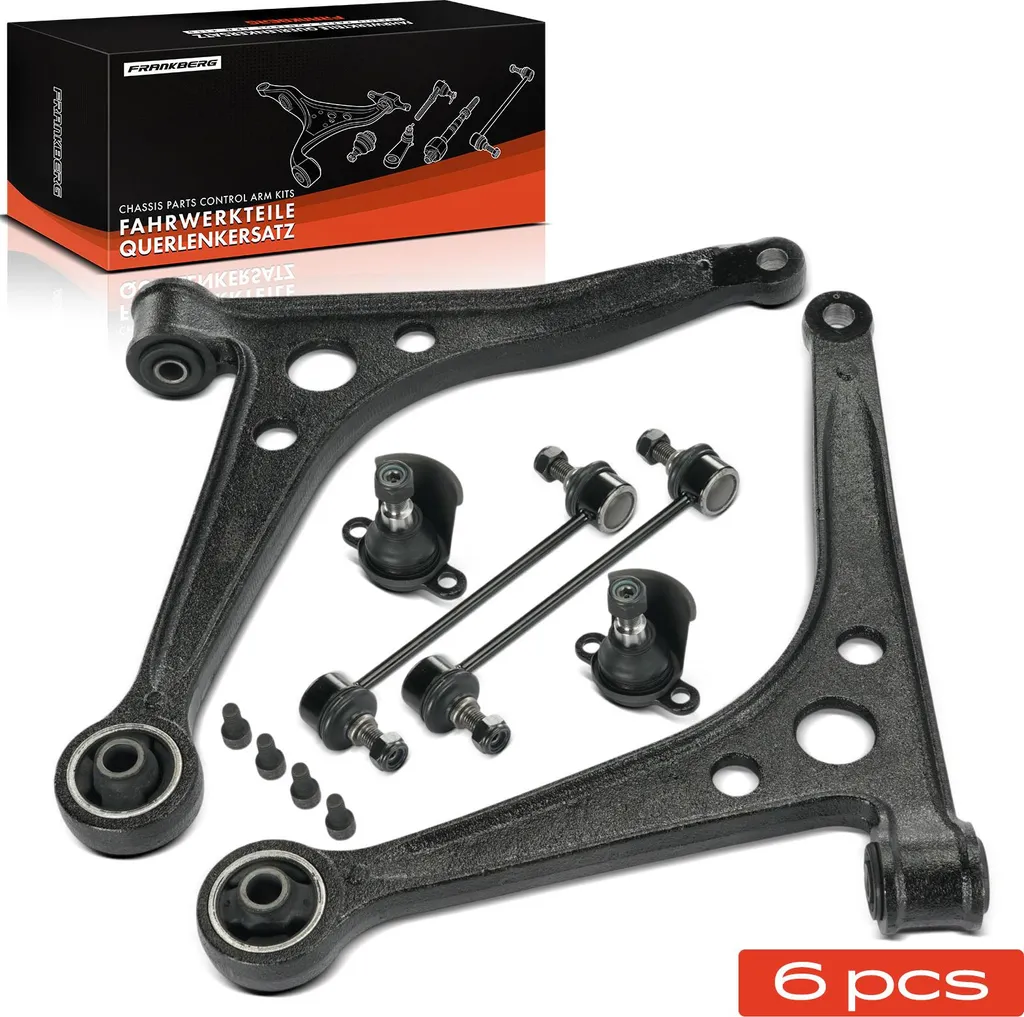 Bras de Suspension Renforcés pour Sharan 7M Ford Galaxy - Lot de 6 Pcs