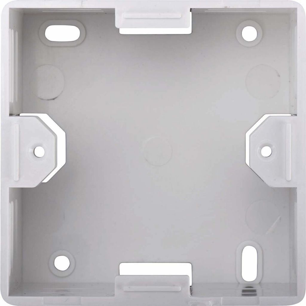 DIGITUS Aufputzdose für Frontplatten 80x80 Reinweiß Immagine del prodotto 
