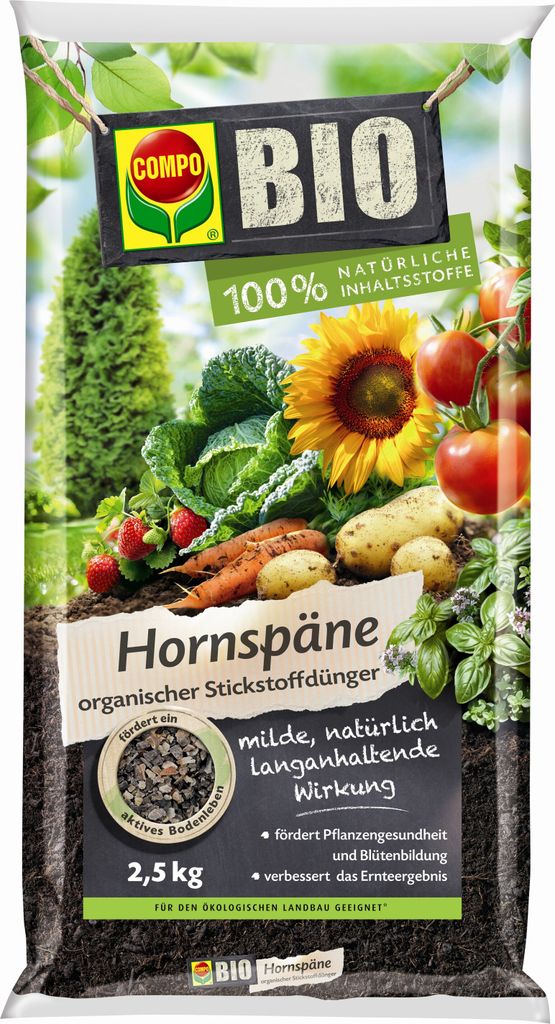 COMPO  Hornspäne 2,5 kg Produktbild 