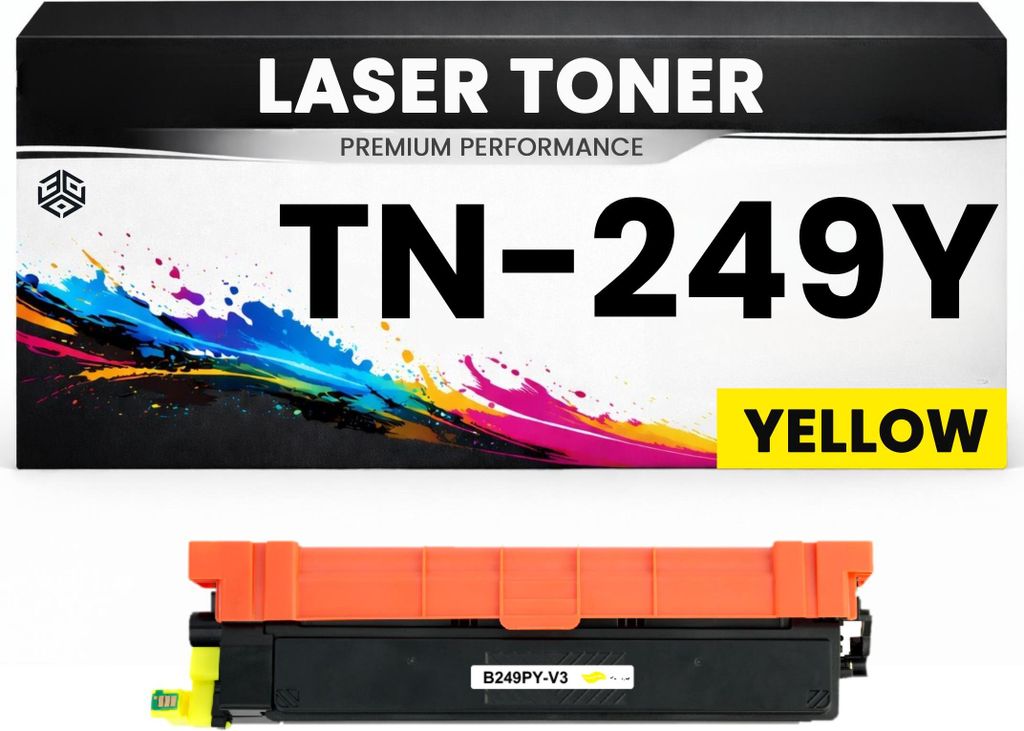 Toner TN-249Y Gelb hochwertige Brother alternative TN249Y Premium für Brother HL-L8230cdw, HL-L8240cdw, MFC-L8340cdw, MFC-L8390cdw