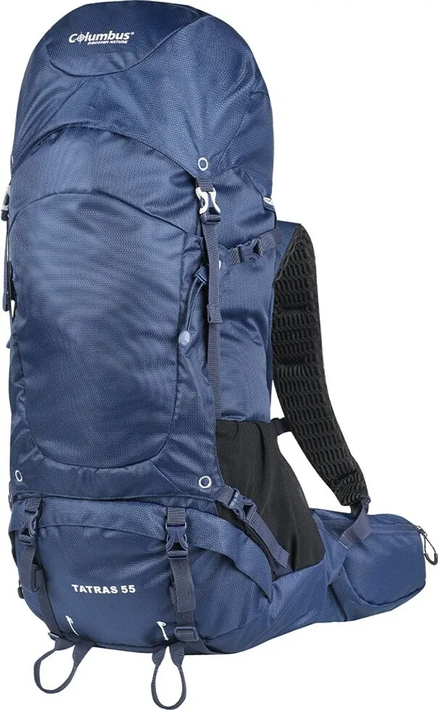 Sac à dos Columbus Tatras 55l évite le mal de dos en longue randonnée