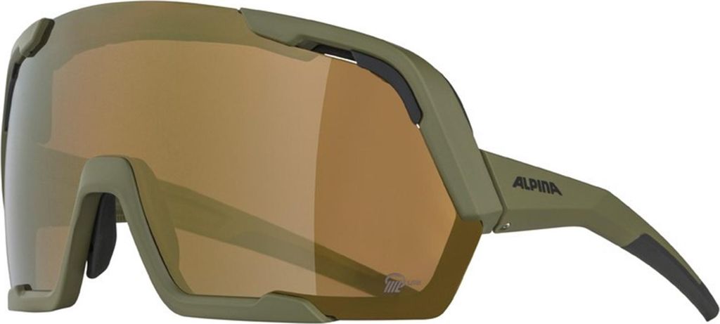Alpina Rocket Bold Q-Lite Olive Matt/Bronce Fahrradbrille